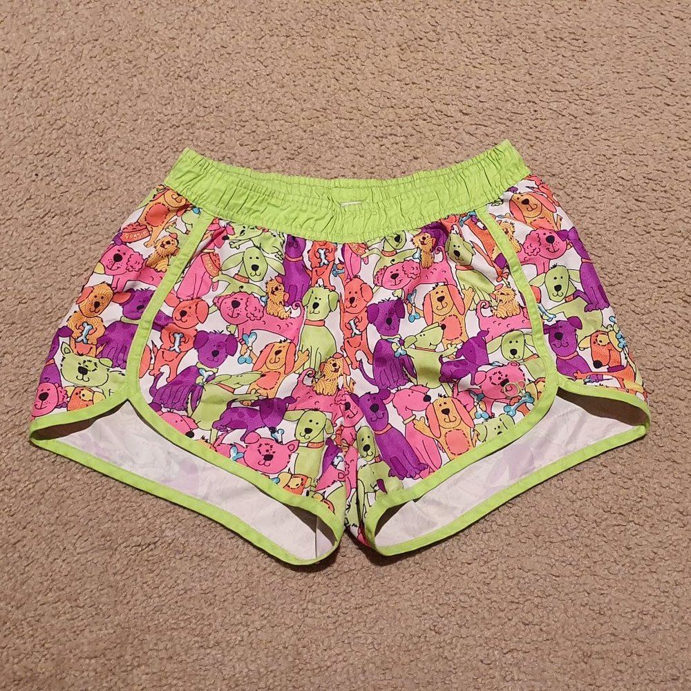 Puppy Patterned Kids Shorts